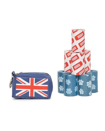 Union Jack Waste Bag Holder Value Set - Laura Ashley