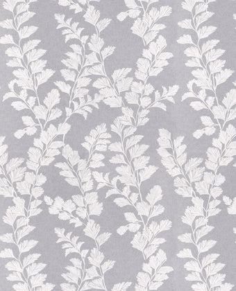 Waxham Steel Wallpaper Sample - Laura Ashley