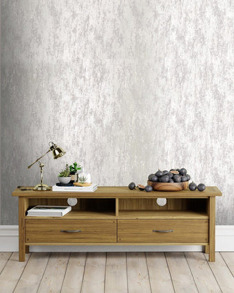 Whinfell Moonbeam Wallpaper - View of wallpaper hanging on wall