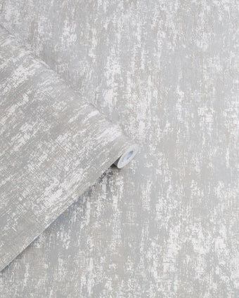 Whinfell Silver Wallpaper - View of wallpaper roll