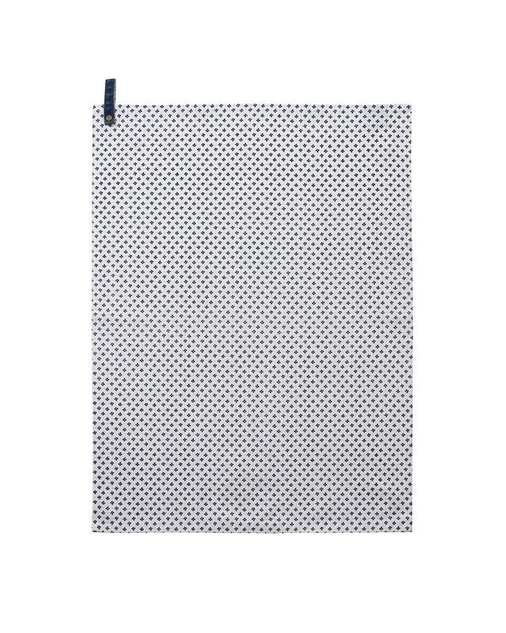 White/Blue Petit Fleur Tea Towel - Laura Ashley