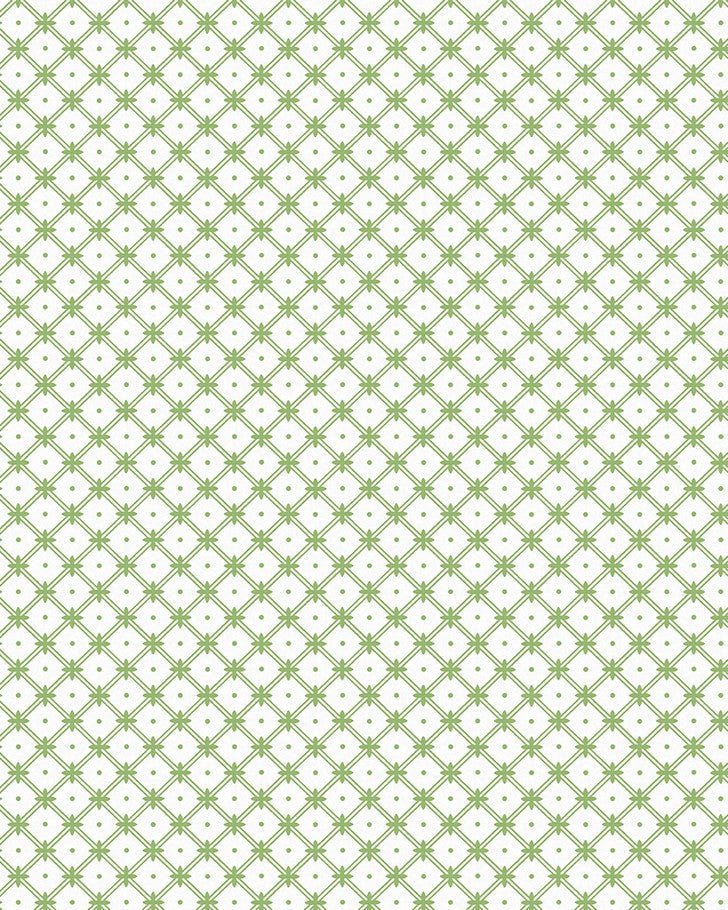 Wickerwork Leaf Green Wallpaper - Close up view of wallpaper