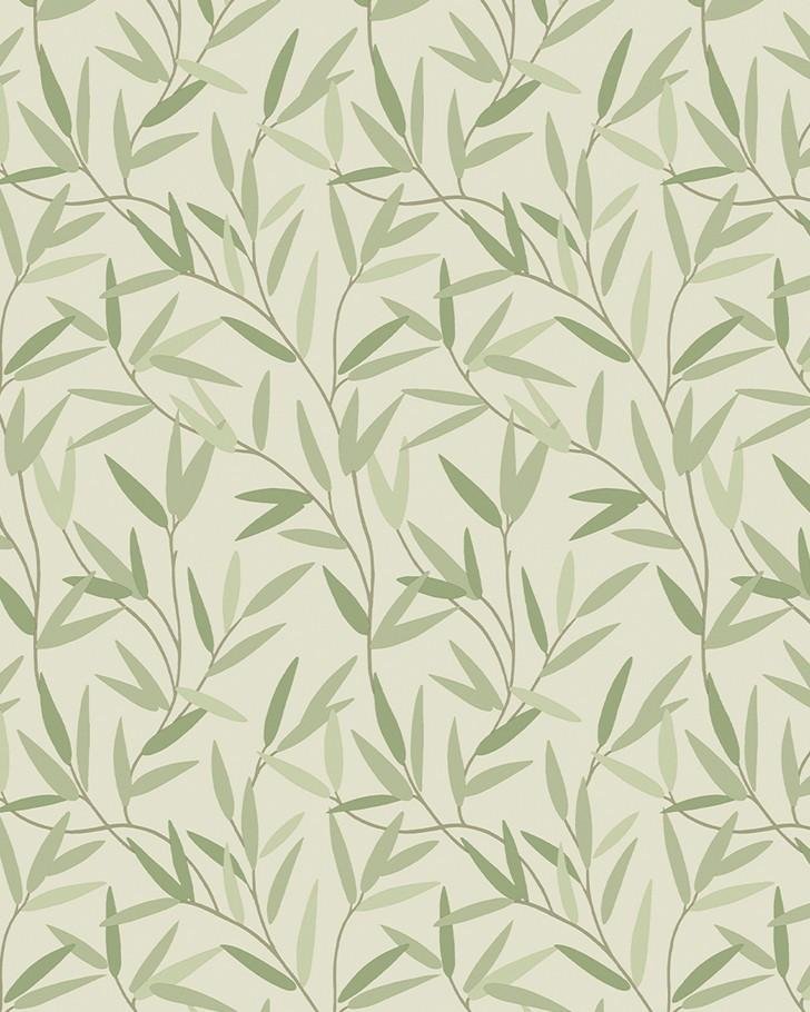 Willow Leaf Hedgerow Wallpaper - Laura Ashley