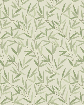 Willow Leaf Hedgerow Wallpaper Sample - Laura Ashley