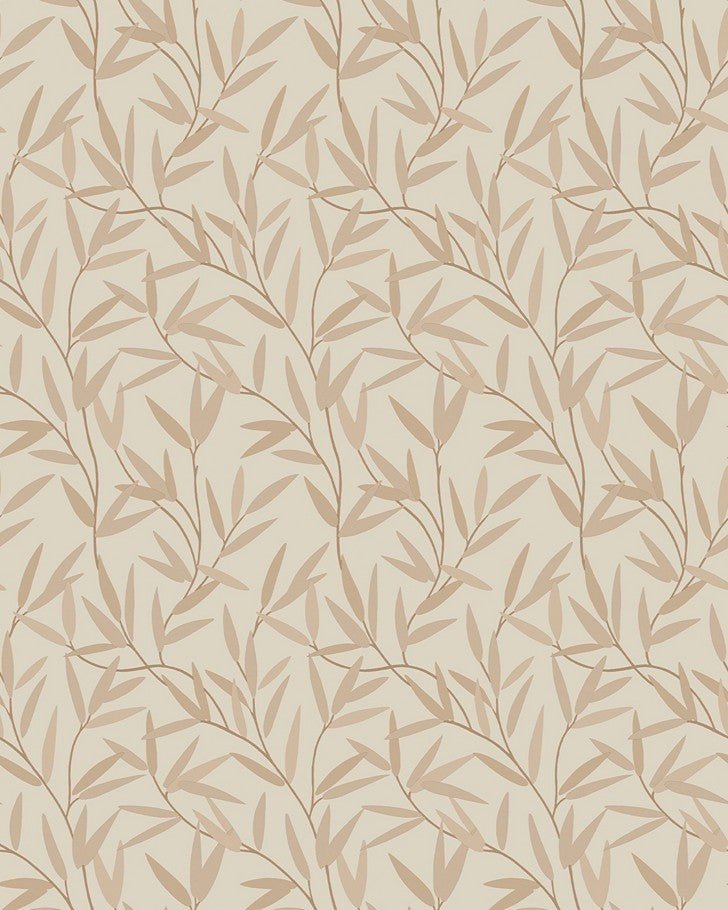 Willow Leaf Natural Wallpaper - Laura Ashley