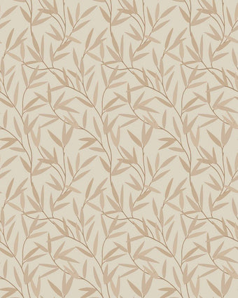 Willow Leaf Natural Wallpaper Sample - Laura Ashley