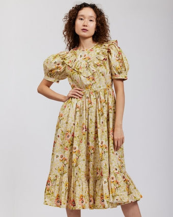 Witton Floral May Dress view of front of dress