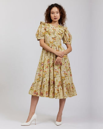 Witton Floral May Dress view of front of dress